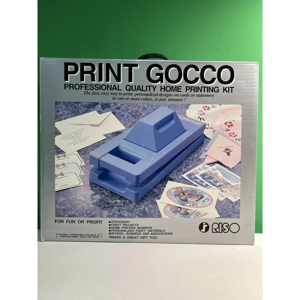 Riso Print Gocco B6HM KIT (S-103) Vintage Screen Printing Japanese Multi-Color